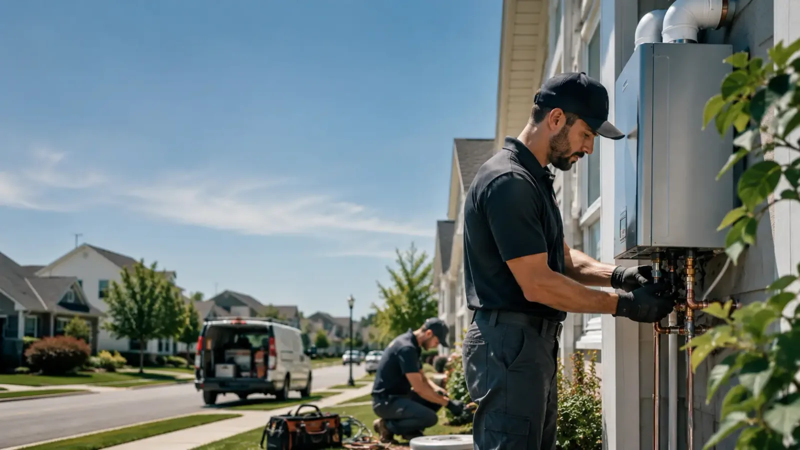 Tankless Water Heater Installation in Summerfield, TX